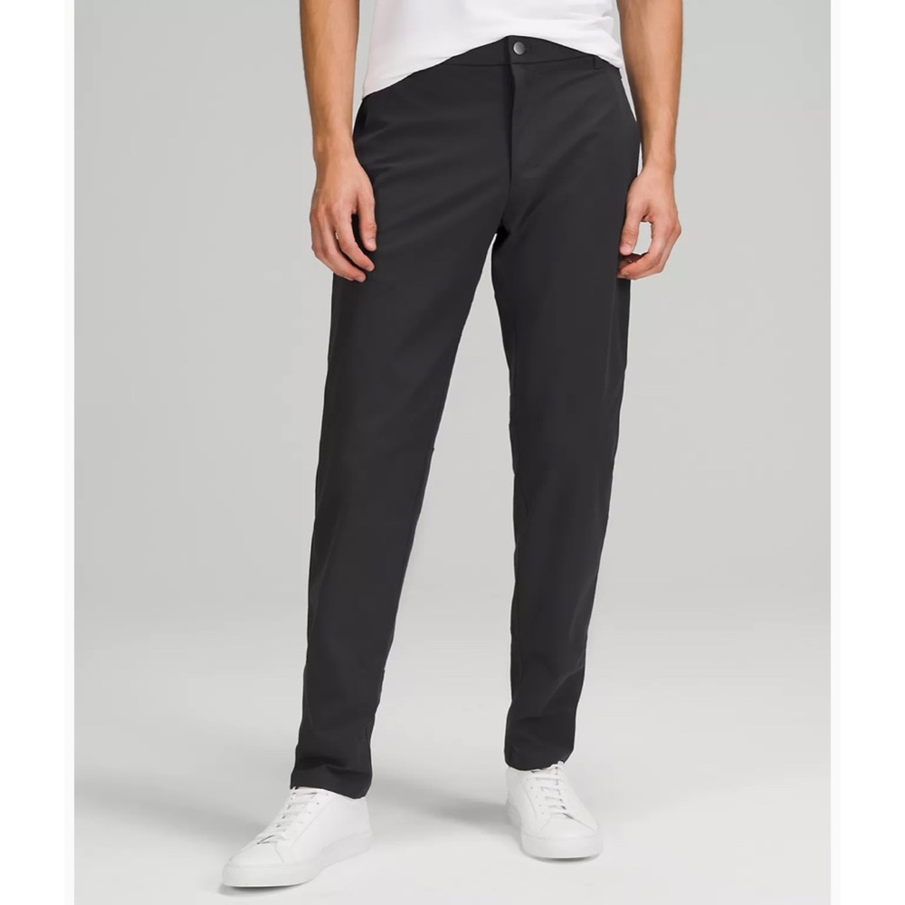 COPY - LULULEMON Men’s Commission Athletic Stretch Classic Fit Pants, Obsidian …